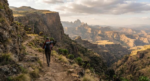 Quels sont les meilleurs conseils pour une randonnée dans les montagnes de Simien, Éthiopie ?