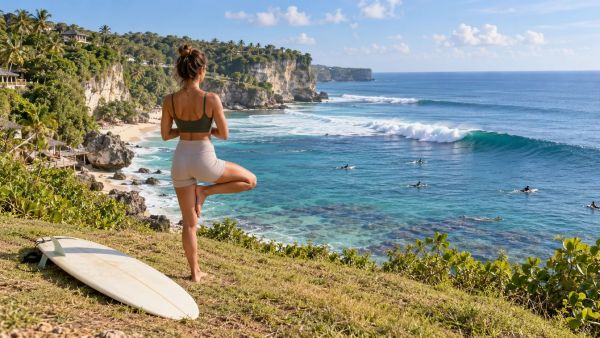 Vacances à Bali : expérience yoga et surf unique à vivre
